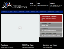 Tablet Screenshot of grgymnastics.com